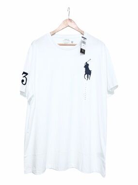 NEW Polo Ralph Lauren Mens Crew Neck Big Pony T-Shirt Size XL